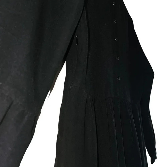 New Twelfth Street By Cynthia Vincent Shift Dress Small Black Embroidered - Picture 10 of 11